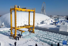 <b>智能大型冰雕从动化搭建机械人进入测试阶段</b>